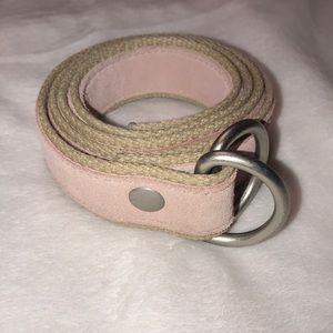 GAP WOMEN’S ROSE PINK SUEDE BELT